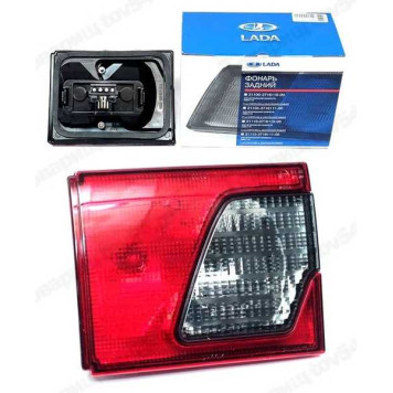 Фонарь задний ВАЗ 2110 внутренний н.о. ОСВАР темный правый в сборе LADA в уп. <b>Лада-Имидж 2110-3716110-05</b>