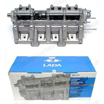 Головка блока цилиндров ВАЗ 21116 в сборе LADA <b>Лада-Имидж 21116-1003007-40</b>