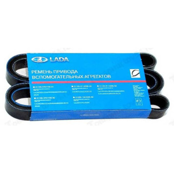 Ремень 6РК1685 LADA ВАЗ 2110-2170 без ГУР и конд <b>Лада-Имидж 2112-8114096-82</b>
