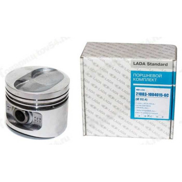 Поршни ВАЗ 21083 (82,4) группа C (с пальцами) <b>LADA STANDARD 21083-1004015-6C</b>