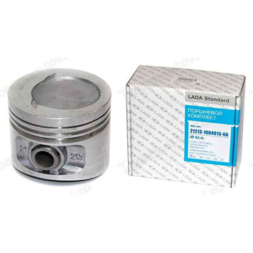 Поршень ВАЗ 21213 (82,4) группа A (с пальцами) <b>LADA STANDARD 21213-1004015-6A</b>
