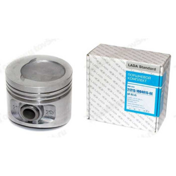 Поршень ВАЗ 21213 (82,4) группа E (с пальцами) <b>LADA STANDARD 21213-1004015-6E</b>