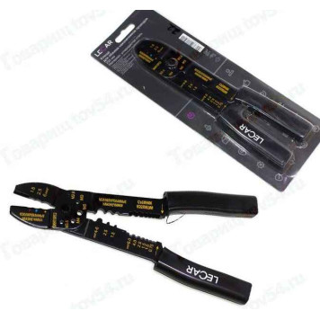 Клещи для обжима наконечников проводов 235мм углеродистая сталь <b>LECAR-0000127-14</b>