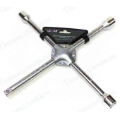 Ключ балонный 17х19х21х1/2' Х-образный углеродистая сталь <b>LECAR-0000206-14</b>