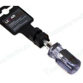 Отвертка комбинированная крест PH6 + шлиц SL6 длина жала 38мм хром-ванадий <b>LECAR-0000221-14</b>