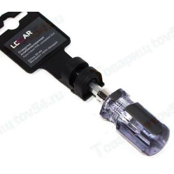 Отвертка комбинированная крест PH6 + шлиц SL6 длина жала 38мм хром-ванадий <b>LECAR-0000221-14</b>