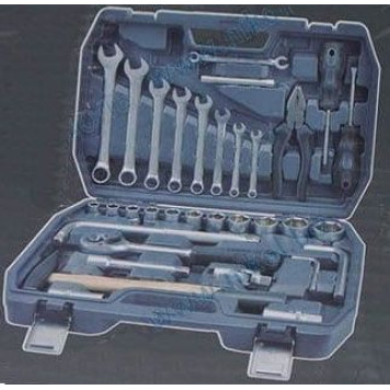 Набор инструментов 33 предмета в кейсе, хром-ванадий <b>LECAR-0000228-14</b>