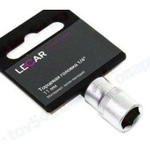 Торцевая головка 1/4' 11мм хром-ванадий <b>LECAR-0000412-14</b>