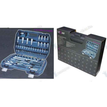 Набор инструментов 94 предмета в кейсе, хром-ванадий <b>LECAR-0000428-14</b>