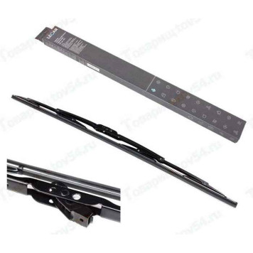 Щетка стеклоочистителя каркасная 450мм 18', 1 сменный адаптер <b>LECAR-0000508-01</b>