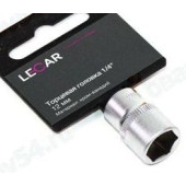 Торцевая головка 1/4' 12мм хром-ванадий <b>LECAR-0000512-14</b>
