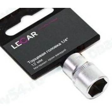 Торцевая головка 1/4' 12мм хром-ванадий <b>LECAR-0000512-14</b>