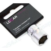 Торцевая головка 1/4' 14мм хром-ванадий <b>LECAR-0000712-14</b>