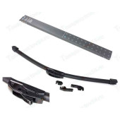 Щетка стеклоочистителя бескаркасная 650мм 26', 4 сменных адаптера <b>LECAR-0000809-01</b>