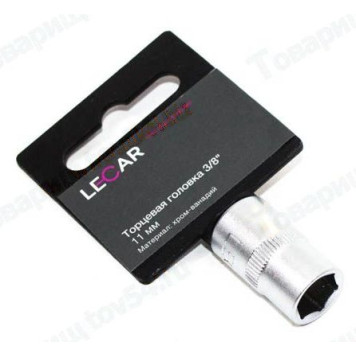 Торцевая головка 3/8' 11мм хром-ванадий <b>LECAR-0001112-14</b>