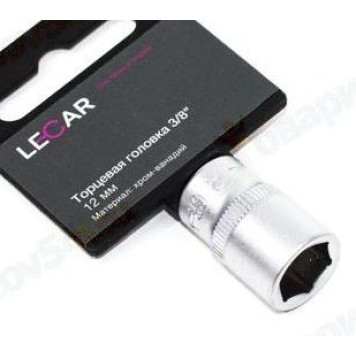 Торцевая головка 3/8' 12мм хром-ванадий <b>LECAR-0001212-14</b>