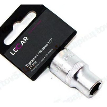 Торцевая головка 1/2' 11мм хром-ванадий <b>LECAR-0002812-14</b>