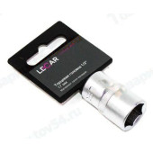 Торцевая головка 1/2' 17мм хром-ванадий <b>LECAR-0003412-14</b>