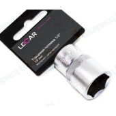 Торцевая головка 1/2' 19мм хром-ванадий <b>LECAR-0003612-14</b>