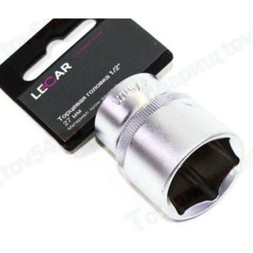 Торцевая головка 1/2' 27мм хром-ванадий <b>LECAR-0004412-14</b>