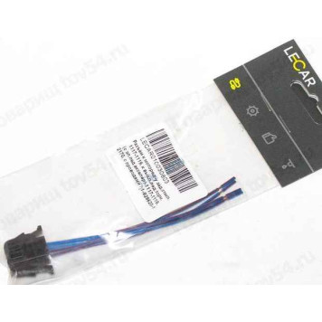 Колодка мотора стеклоочистителя ВАЗ 1117-2119 Калина, 2111-2112, 2123 Нива Шевроле, 2170 Приора гнездовая <b>LECAR-0100308-03</b>