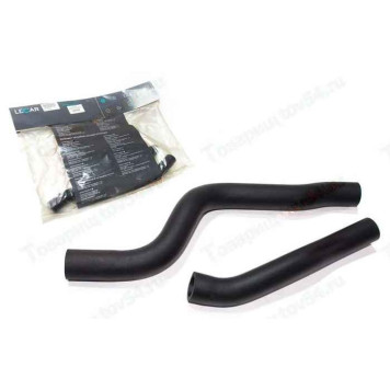 Патрубки отопителя ВАЗ 2123 Нива Шевроле (2шт) (с длинным патрубком) <b>LECAR-0160135-02</b>