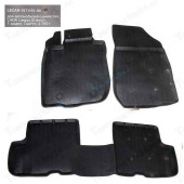 Ковры салона Lada Largus (5-ти местный) резиновые <b>LECAR017115108</b>