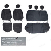 Чехлы сидений Lada Largus 5-местная (2021-) текстильные Standart <b>LECAR017185308</b>
