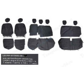 Чехлы сидений Lada Largus 7-местная (2021-) текстильные Comfort <b>LECAR017355308</b>