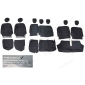 Чехлы сидений Lada Largus 7-местная (2021-) текстильные Luxe <b>LECAR017365308</b>