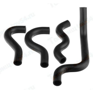 Патрубки отопителя Газель нового образца D18 (4шт) <b>LECAR-0240119-02</b>