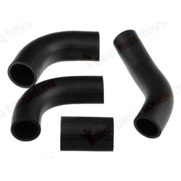 Патрубки радиатора УАЗ грузовой 100 л.с. (4 шт) <b>LECAR-0240621-02</b>