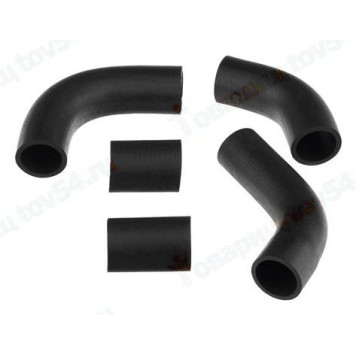 Патрубки радиатора УАЗ 100 л.с. (5шт) <b>LECAR-0240821-02</b>