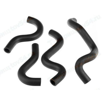 Патрубки отопителя Газель Бизнес УМЗ 4216 (4шт) <b>LECAR-0270519-02</b>