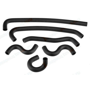 Патрубки отопителя Газель Бизнес дв.Cummins (6 шт) <b>LECAR-0270619-02</b>