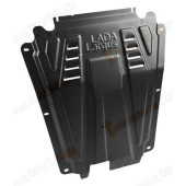 Защита картера LADA Largus, Renault Logan, Sandero, X-ray, V - 1.6 (110л.с.) <b>LECAR LECAR070180205</b>