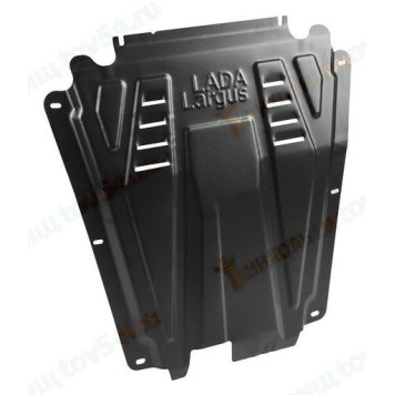 Защита картера LADA Largus, Renault Logan, Sandero, X-ray, V - 1.6 (110л.с.) <b>LECAR LECAR070180205</b>