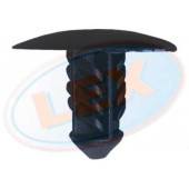 Клипса пластиковая черная <b>LEX WW-0460</b>