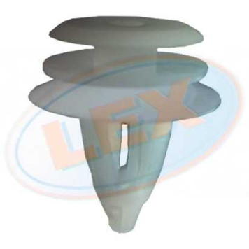 Клипса крепления обшивки белая <b>LEX WW-3954</b>