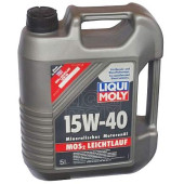 Масло моторное минеральное 5л 15w40 SL/CF Liqui Moly MoS2 Leichtlauf 1933