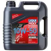 Масло моторное синтетическое 4л 10w50 SL Liqui Moly Racing Synth 4T 7508
