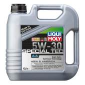 Масло моторное синтетическое 4л 5w30 SN/CF Liqui Moly Leichtlauf Special AA 7516