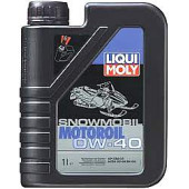 Масло моторное синтетическое 1л 0w40 SM/CF Liqui Moly Snowmobil Motoroil 7520