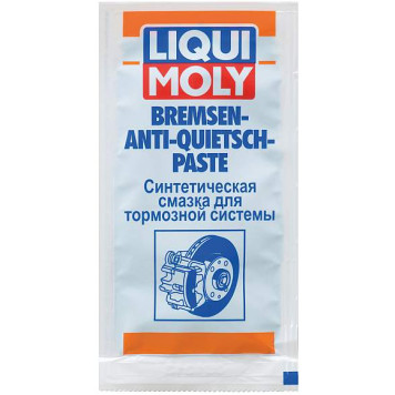 Паста для тормозной системы Bremsen-anti-quietsch-paste, 10гр LIQUI MOLY 7585