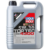 Масло моторное синтетическое 5л 5w30 SN/CF Liqui Moly Top Tec 4300 8031