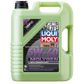 Масло моторное синтетическое 5л 5w40 SN/CF Liqui Moly Molygen New Generation 9055