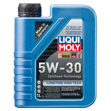 LIQUI MOLY Longtime High Tech 5W-30 (1л) API SN/CF, ACEA A3/B4, MB 229.3 синтетическое