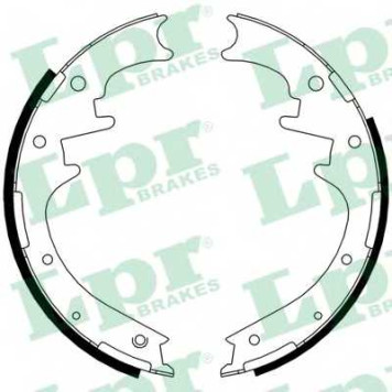 Комплект тормозных колодок для FORD RANGER(EQ,ER) / MAZDA B-SERIE(UF) <b>LPR 01125 / 81125</b>