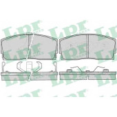 Колодки тормозные дисковые для DAIHATSU CHARADE(G100, G101, G102, G11, G30) <b>LPR 05P055 / 21340</b>