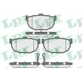 Колодки тормозные дисковые для HYUNDAI COUPE(GK,RD), ELANTRA(XD), LANTRA(J-1,J-2), TIBURON / KIA CERATO(LD) / NISSAN MAXIMA(J30) <b>LPR 05P089 / 21554</b>